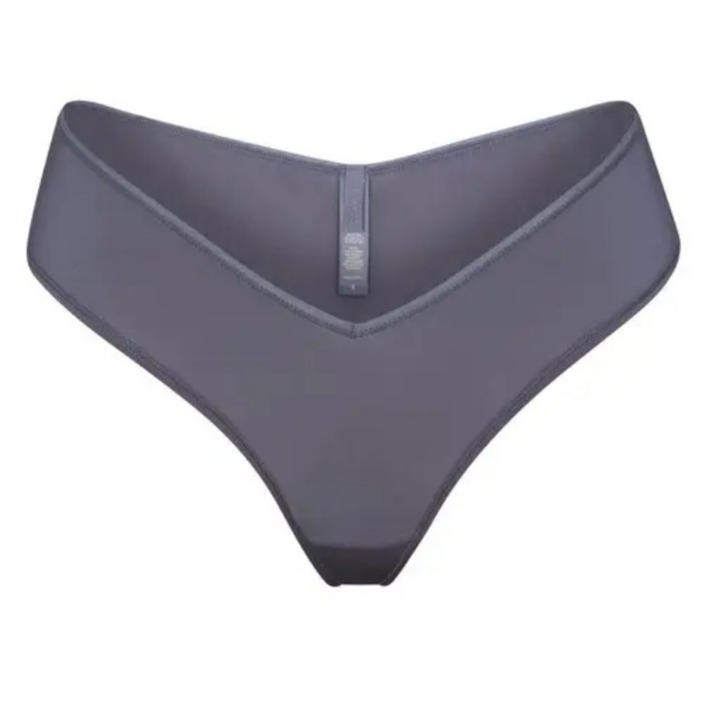 SKIMS JELLY SHEER DIPPED Hipster/ XXS/ STEEL BLUE NWT